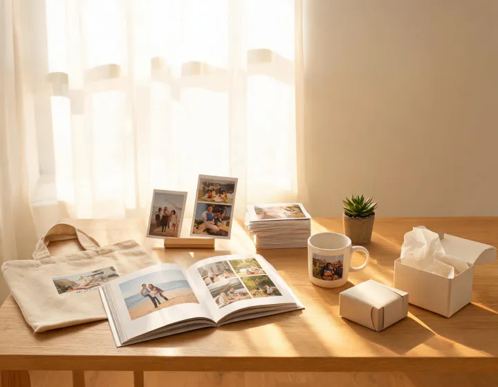 Vistaprint brand story table