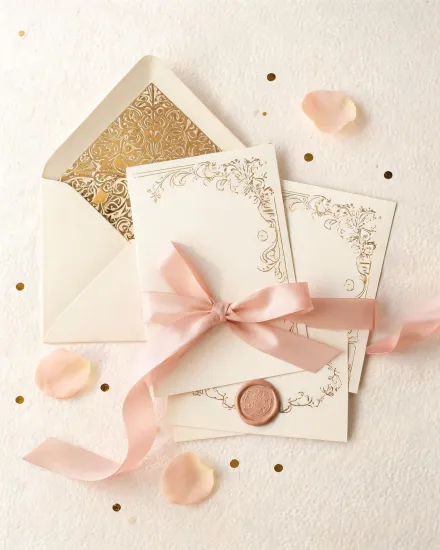 Wedding stationery gifts